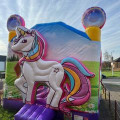 bouncy castle unicord 3d