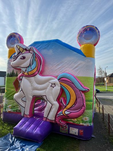 bouncy castle unicord 3d