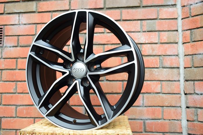 18" Audi RS6 Type black matt Alloy Wheels Audi Seat Skoda Vw5x112
