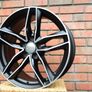 18" Audi RS6 Type black matt Alloy Wheels Audi Seat Skoda Vw5x112 Image 4