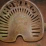Antique HOWARD K24 Cast Iron Tractor Seat Image 2