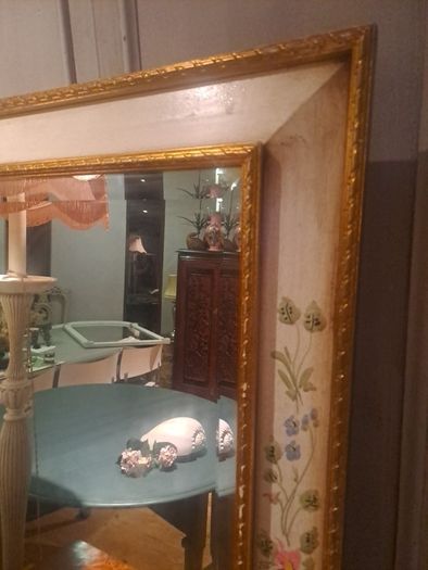 Painted Indian Mirror