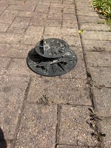 Decking Plinths Adjustable