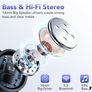 2025 Wireless Earbuds, Bluetooth 5.3 Headphones in Ear with 4 HD Mics, 40H Bluetooth Earbuds Deep Bass HiFi Stereo, Mini Ear Buds ENC Noise Cancelling, IP7 Waterproof for Running-S56 Image 8