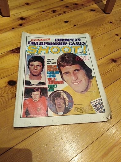 SHOOT - special issue - European Championship Games 23rd November 1974
