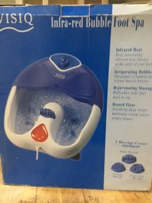 Visiq Infared bubble foot spa
