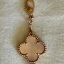 Rose pink MOP clover bracelet Image 3