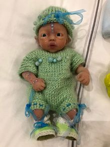 Full Silicone Itsy Bitsy Baby Doll Fairy Flower Elf
