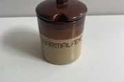 Vintage  pottery marmalade Jar