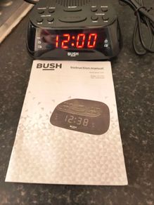 Bush clock radio