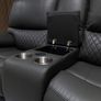 2 Seater Rita Plus Electric Leather Recliner Sofa Image 9