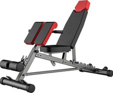 Multi-Functional FID Weight Bench for Full All-in-One Body Workout Hyper Back Extension, Roman Chair, Adjustable Ab Sit up Bench, Incline Decline Bench, Flat Bench