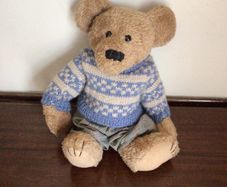 Vintage 12" Boyd bear 1990-96 fully jointed Dressed