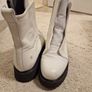 Patrizia Bonfanti white leather  ankle boots Image 3