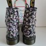 Dr Martens Pascal 1460 8 hole flowers floral ankle boots UK5 EU 38 US 7 Image 6
