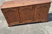 Lovely solid wooden cabinet on wheels