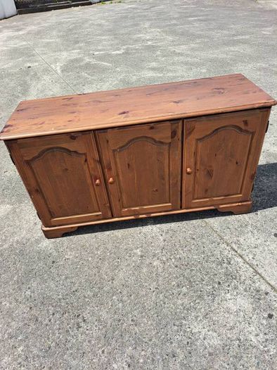 Lovely solid wooden cabinet on wheels