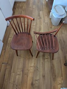 Free dining chairs needing restoration