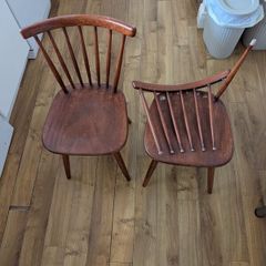 Free dining chairs needing restoration