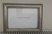 Heavy Silver-Tone Photo Frame from S.K