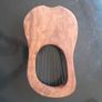 Vintage 10 String Rosewood Lyre Harp Image 6