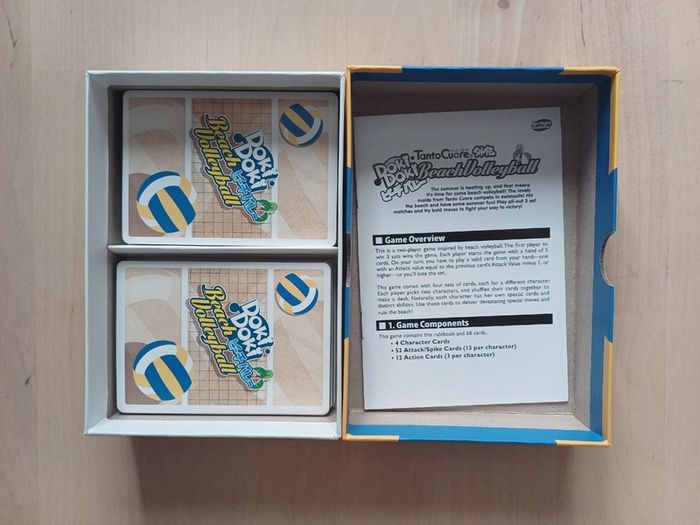 Tanto Cuore Doki Doki Beach Volleyball Card Game
