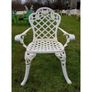 Cast Iron Chair  With Arms Style H  H65 Image 2