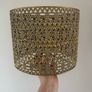 Gold Metal Lampshade Image 3