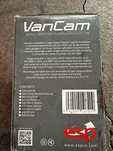 Brand New Van Cam Security Camera
