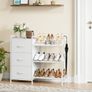 Shoe Rack with 3 Drawers, 3 Tier Image 5