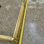 antique brass fire fenders up to  6 feet long.  One with horses is 50 inches long x 14.deep.x 15.high. Image 9