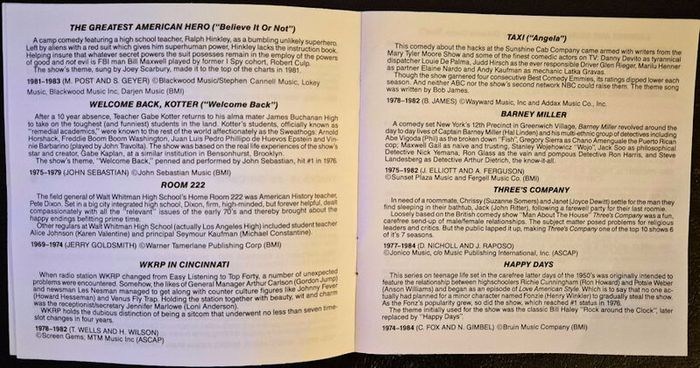 Television's Greatest Hits 70's & 80's - CD