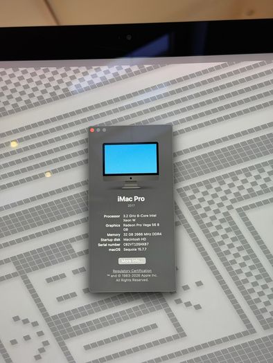 iMac Pro 2017 1TB