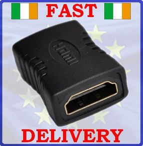 New Gold Plated HDMI Female To HDMI Female Coupler Gender Changer Adapter Converter #240