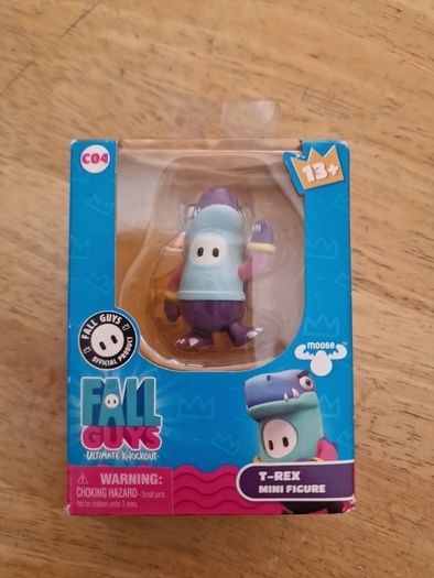 BRAND NEW Fall Guys Single Pack Mini Action Figure T Rex