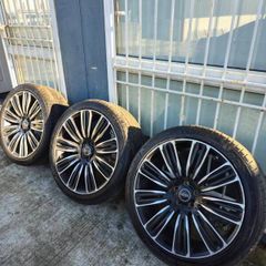 3x 22" LandRover Range Rover 5x120 Alloys