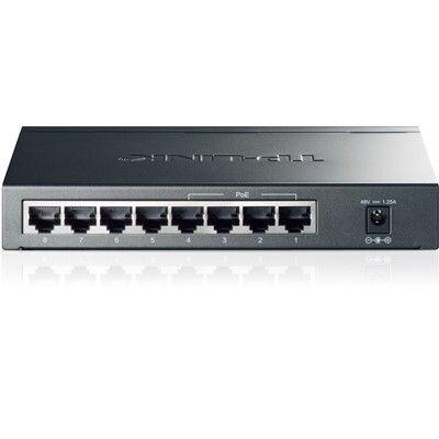 8-Port Gigabit Desktop Switch with 4-Port PoE