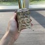 Vintage Ornate Glass and Filigree Metal Dressing Table Vanity Set, 3Piece Image 6