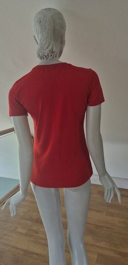 Tommy jeans essential logo slim fit t-shirt(sizeS)