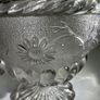 Vintage 1920s British (Thistle and Daisy) - Clear Glass Bowl Image 9