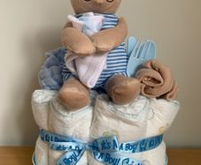 Premium Nappy Cakes for Baby shower gift or new parents.