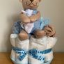 GIFT Premium Nappy Cake,Baby shower Gift,New Baby Image 9