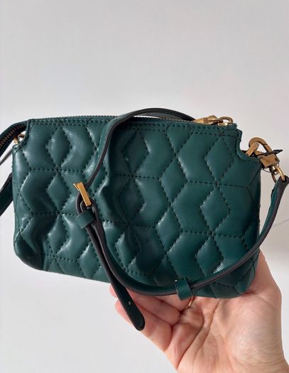 GUESS Elenia Diamond Quilted Mini Crossbody Bag