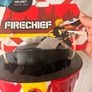 Fire chief helmet and protection pads Image 2
