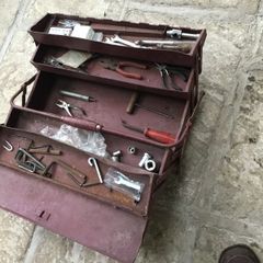 Tool box of unwanted tools