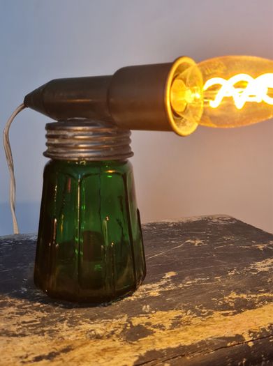 Antique Blowtorch Lamp