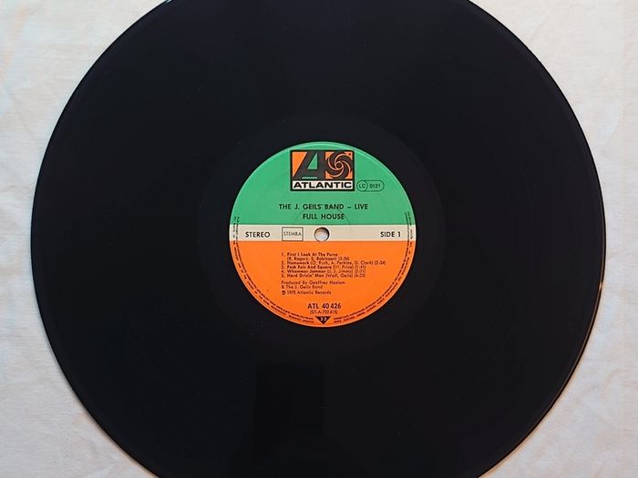 J. Geils Band - Full House "Live" - Vinyl