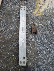 Mitsubishi rear bumper impact beam