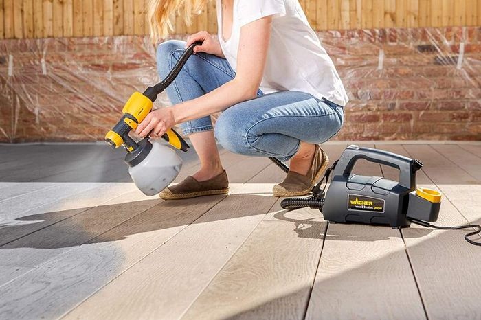 Paint Sprayer for Fences, Barns, Decks & Garden Furniture