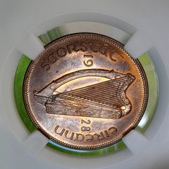 Proof 1928 1d PENNY Freestate High grade Registered post only extra 9 euros Read description